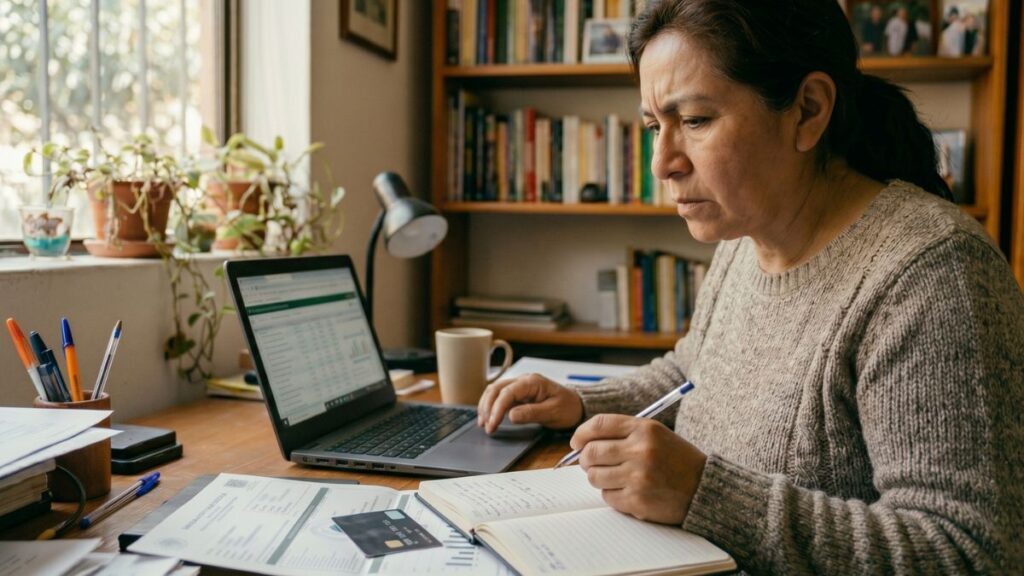 Persona presentando una queja ante CONDUSEF en México